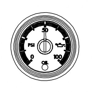 Прибор давления масла 12V FTL®, A22-59205-001