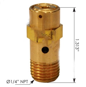 Клапан предохранительный компрессора воздушного ST4/200psi/1/4" TU-FLO® 550/750, 170.800155