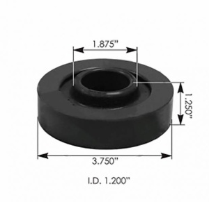 Подушка двигателя перед низ (2Q) FLD, TLB 13371 45