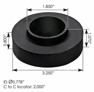 Подушка двигателя перед верх (2Q) FLD, TLB 13371 55