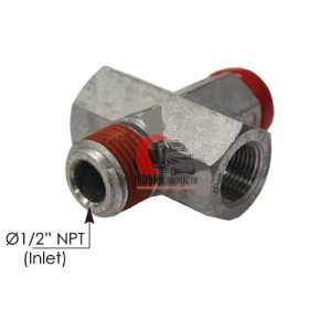 Клапан предохранительный (на ресивер) 55psi OUT=1/2" IN=3/8" FTL, GTD 223 455V