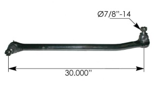 Тяга продольная рулевая L=762mm TAS65 FLA®, 14-17276-000