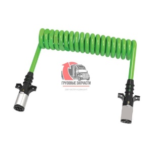 Кабель силовой электрический витой L=4,5m/7-Way Poly w/Spring/на полуприцеп, 179.3017.15