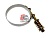 Хомут интеркулера T-Bolt ID=103mm-111mm FTL, 561.230406