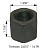 Гайка стремянки рессоры тягача задняя 7/8-14/22mm, DN5