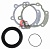 Сальник хвостовика АКПП FUL RTO/RTOF (MAGNETIC SPEEDO), 181.2918