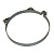 Хомут бочки глушителя (для защиты) ID=255mm FTL, A04-12111-009