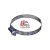 Хомут патрубка системы охлаждения ID=2.69"(68mm)-3.00"(76mm) FTL, TDE-HC-011