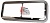 Рамка фары хром RH/LH FLD 120/CLASSIC/KW T800, AVC 410 411204
