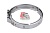 Хомут трубы глушителя к турбине ID=5" (127mm) FLD, 80921