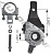 Трещетка тормозная автомат тягача перед d32 z10 L5.5 Haldex Type, 135.1010